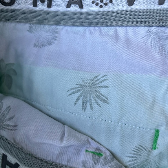 Puma Green Golf Shorts - Picture 4 of 6